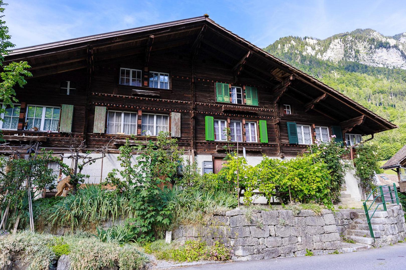 Charming Alpine Retreat By Apartments Capricorn Gsteigwiler Exterior photo